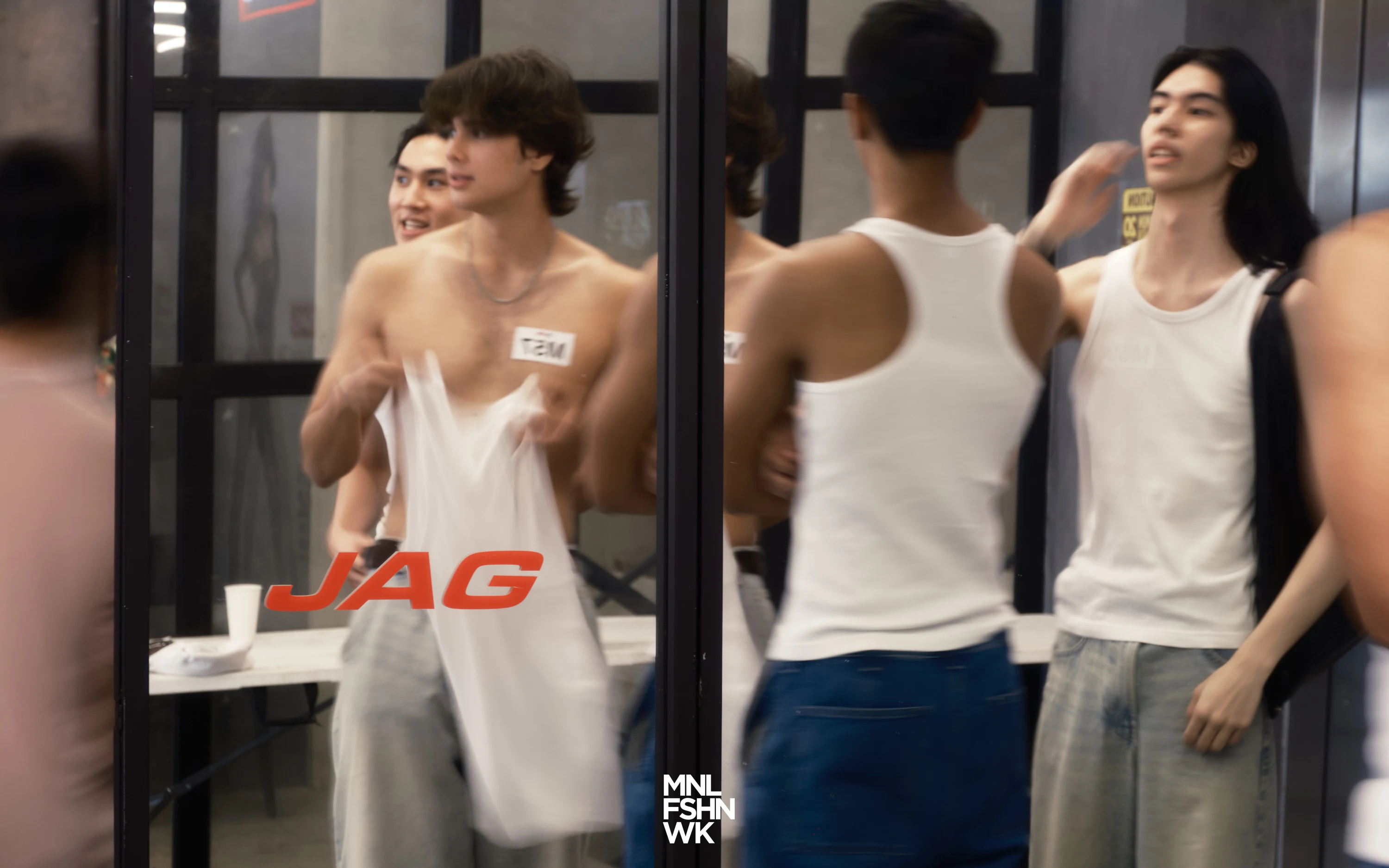 The Go-See behind the scenes, frame 12