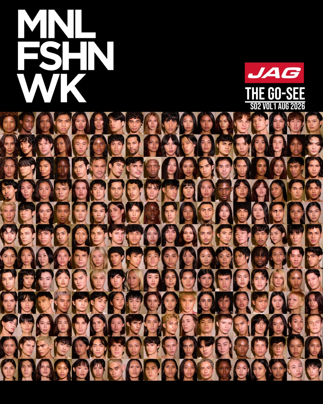 The Go-See cover: every model seen at the MNL Fashion Week 2026 casting call